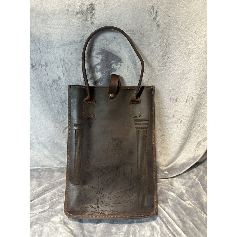 Tom Saddlers Texas Men's Leather Satchel Bag